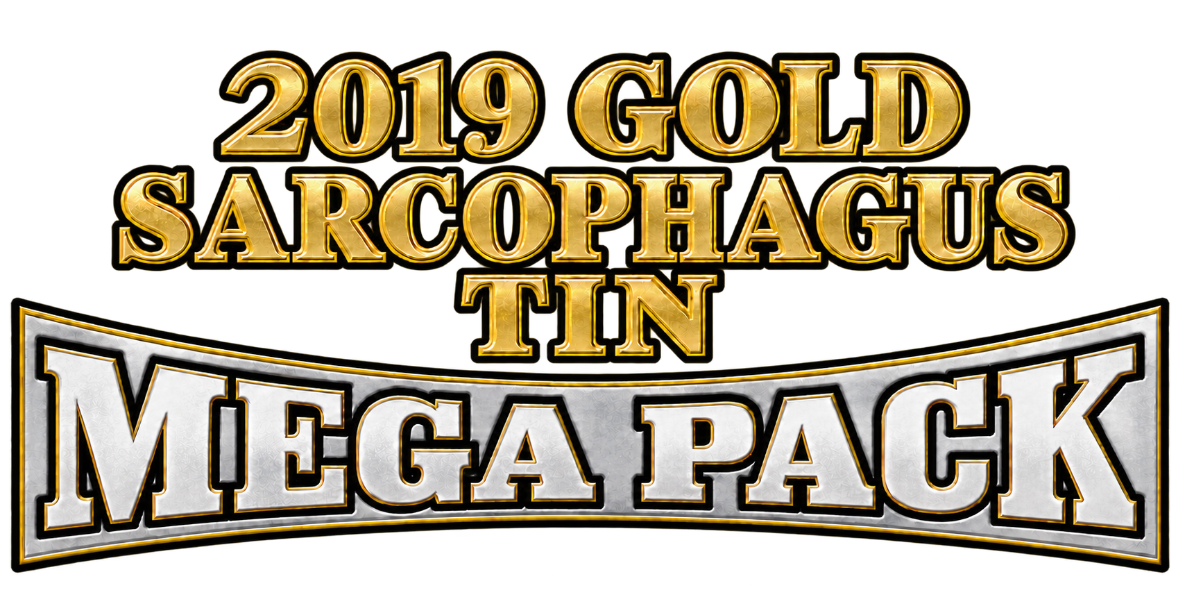 2019 Gold Sarcophagus Tin Mega Pack logo