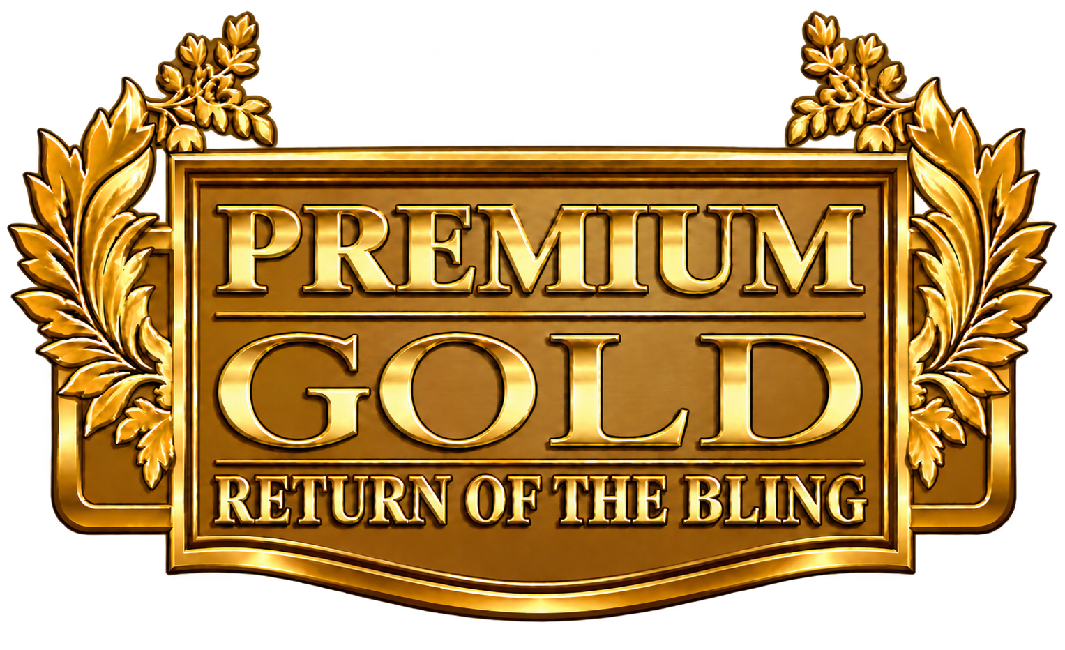 Premium Gold: Return of the Bling logo