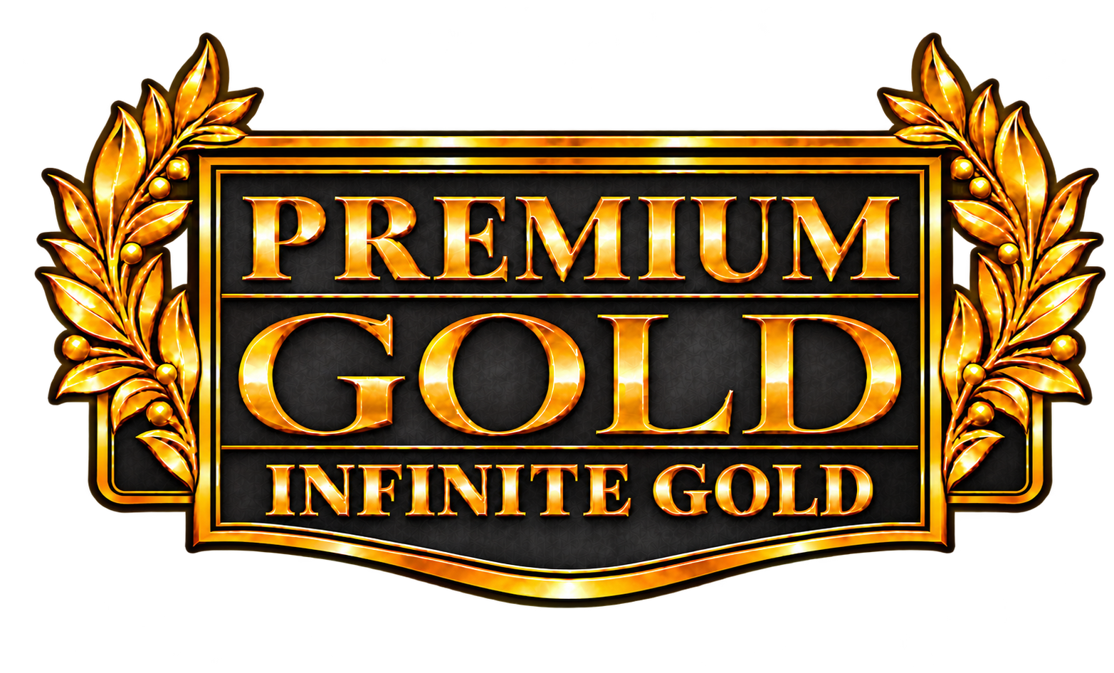 Premium Gold: Infinite Gold logo