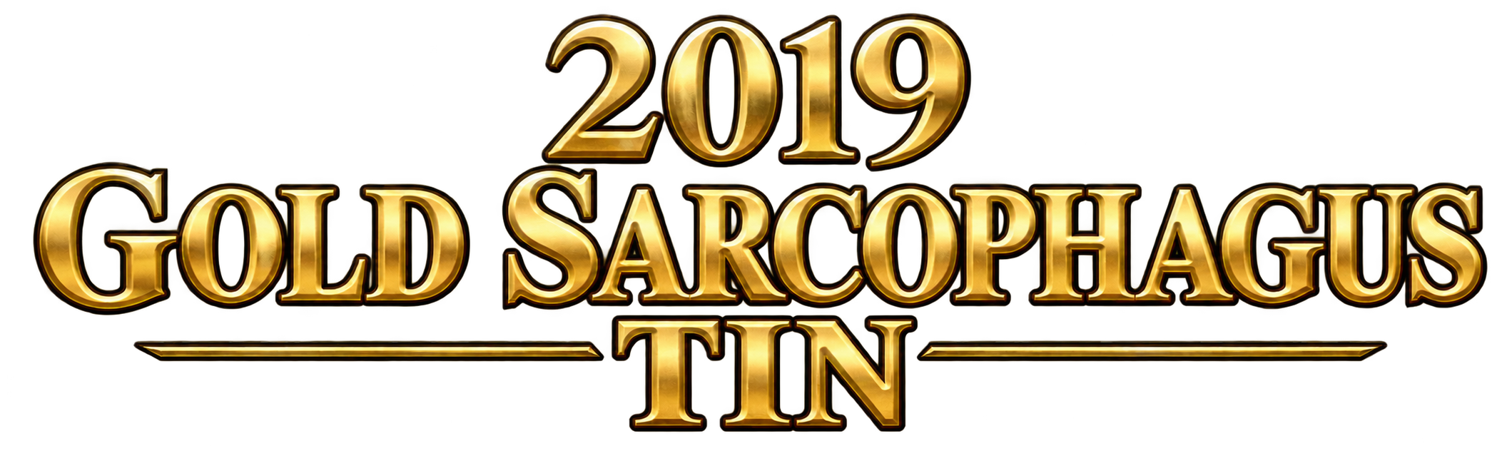 2019 Gold Sarcophagus Tin logo