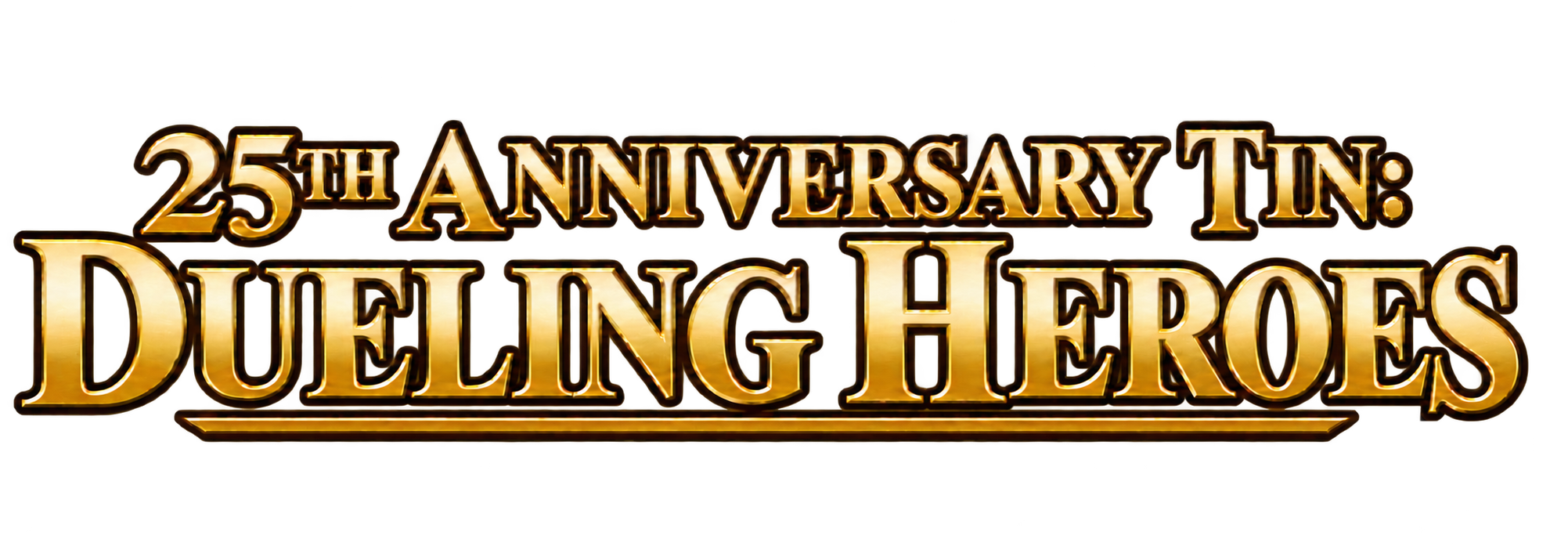 25th Anniversary Tin: Dueling Heroes logo