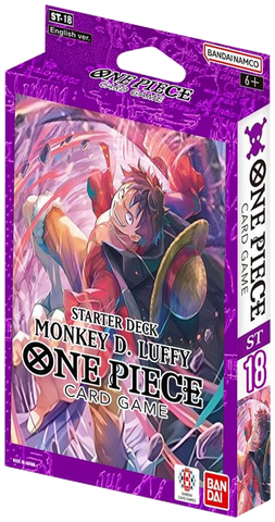 Starter Deck 18: PURPLE Monkey.D.Luffy Display Case